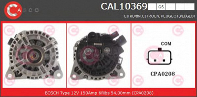 CASCO cal10369gs -  Генератор