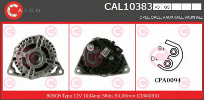 CASCO cal10383gs -  Генератор