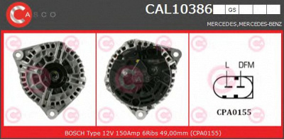 CASCO cal10386gs -  Генератор