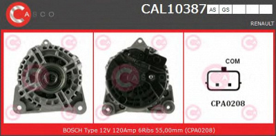 CASCO cal10387gs -  Генератор