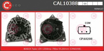 CASCO cal10388gs -  Генератор