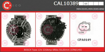 CASCO cal10389gs -  Генератор