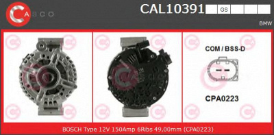 CASCO cal10391gs -  Генератор