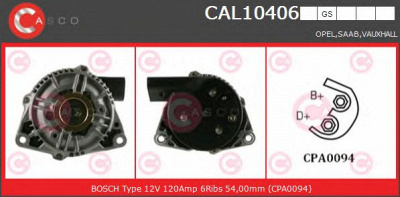 CASCO cal10406gs -  Генератор