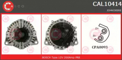 CASCO cal10414as -  Генератор