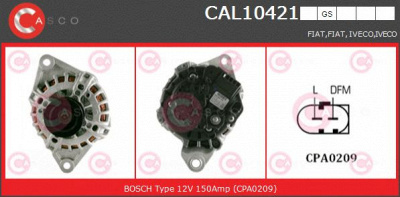 CASCO cal10421gs -  Генератор