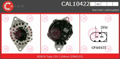 CASCO cal10422gs -  Генератор