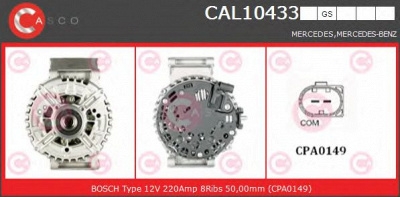 CASCO cal10433gs -  Генератор