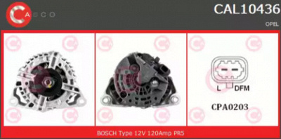 CASCO cal10436as -  Генератор