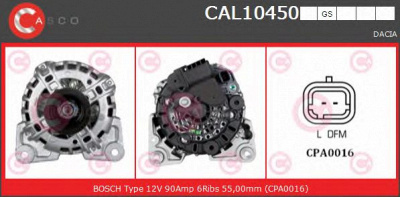 CASCO cal10450gs -  Генератор