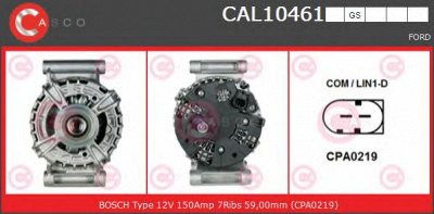 CASCO cal10461gs -  Генератор