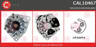 CASCO cal10467as -  Генератор
