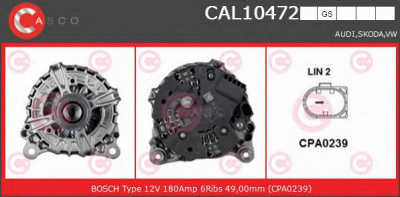 CASCO cal10472gs -  Генератор