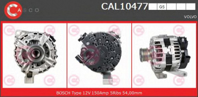 CASCO cal10477gs -  Генератор