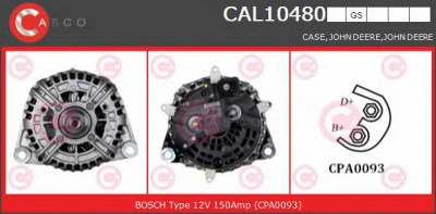 CASCO cal10480gs -  Генератор