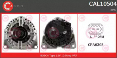 CASCO cal10504as -  Генератор