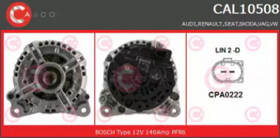 CASCO cal10508gs -  Генератор