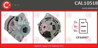 CASCO cal10518as -  Генератор