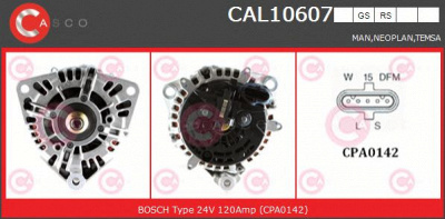 CASCO cal10607rs -  Генератор