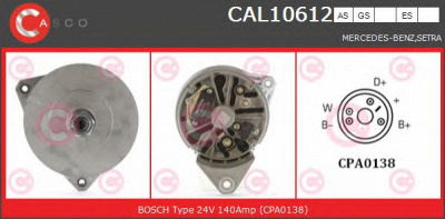 CASCO cal10612gs -  Генератор