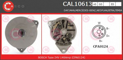 CASCO cal10613es -  Генератор