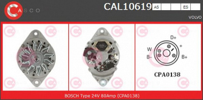 CASCO cal10619as -  Генератор