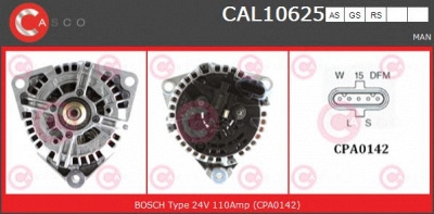 CASCO cal10625gs -  Генератор