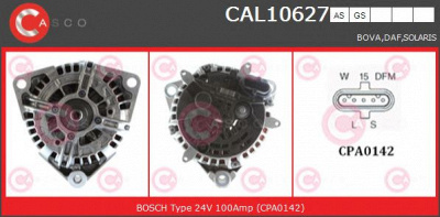 CASCO cal10627as -  Генератор