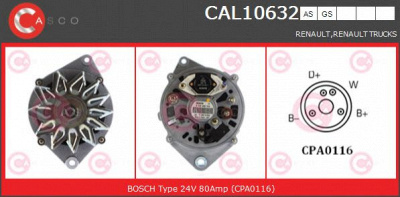 CASCO cal10632as -  Генератор