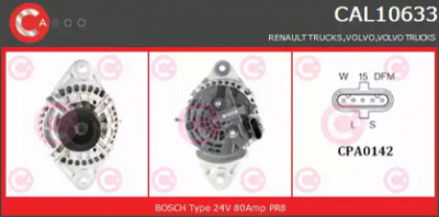 CASCO cal10633as -  Генератор