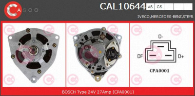 CASCO cal10644gs -  Генератор