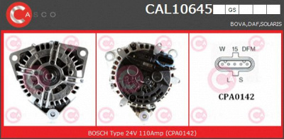 CASCO cal10645gs -  Генератор