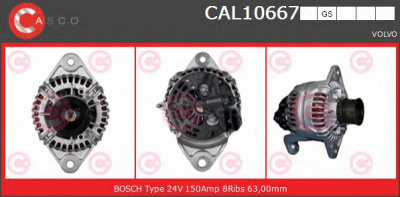 CASCO cal10667gs -  Генератор
