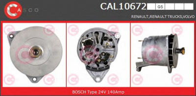 CASCO cal10672gs -  Генератор