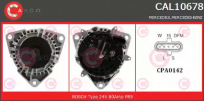 CASCO cal10678gs -  Генератор