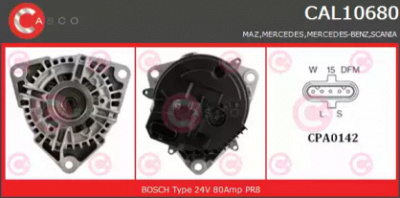 CASCO cal10680gs -  Генератор