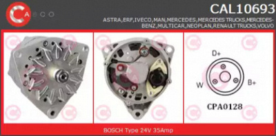 CASCO cal10693as -  Генератор