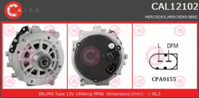 CASCO cal12102as -  Генератор