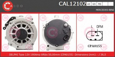 CASCO cal12102rs -  Генератор