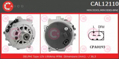 CASCO cal12110as -  Генератор