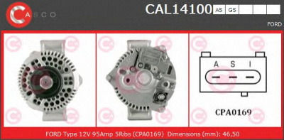 CASCO cal14100as -  Генератор