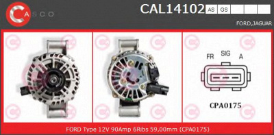 CASCO cal14102gs -  Генератор