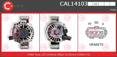 CASCO cal14103gs -  Генератор