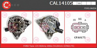 CASCO cal14105gs -  Генератор