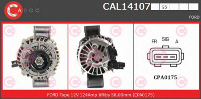 CASCO cal14107gs -  Генератор
