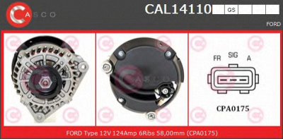 CASCO cal14110gs -  Генератор