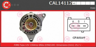 CASCO cal14112as -  Генератор