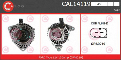 CASCO cal14119gs -  Генератор