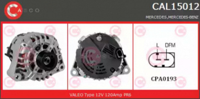 CASCO cal15012as -  Генератор
