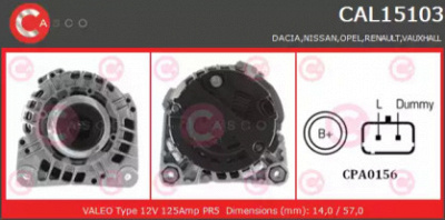 CASCO cal15103as -  Генератор